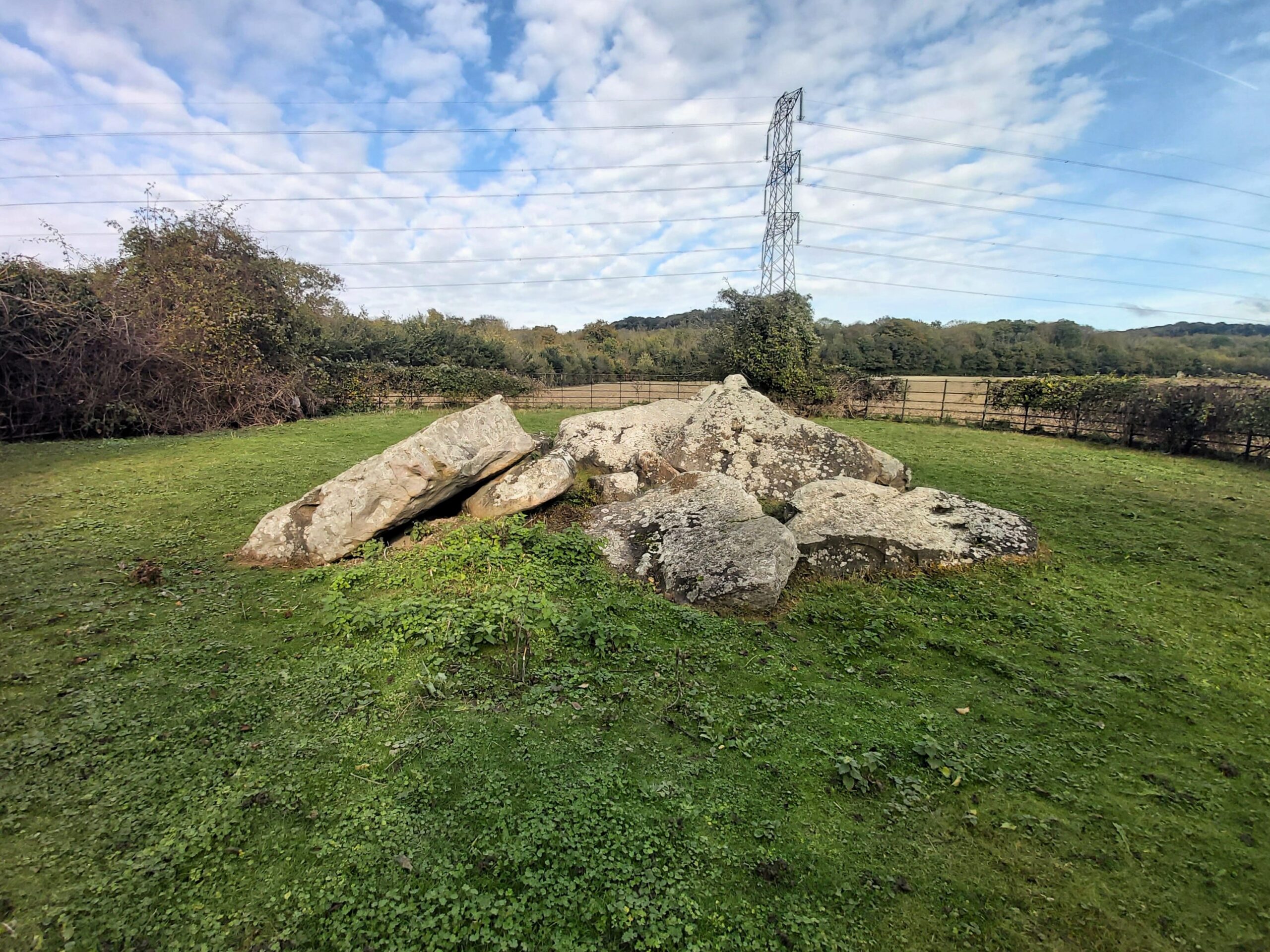 The Countless Stones, neolithic ruins at Aylesford, Kent, England.