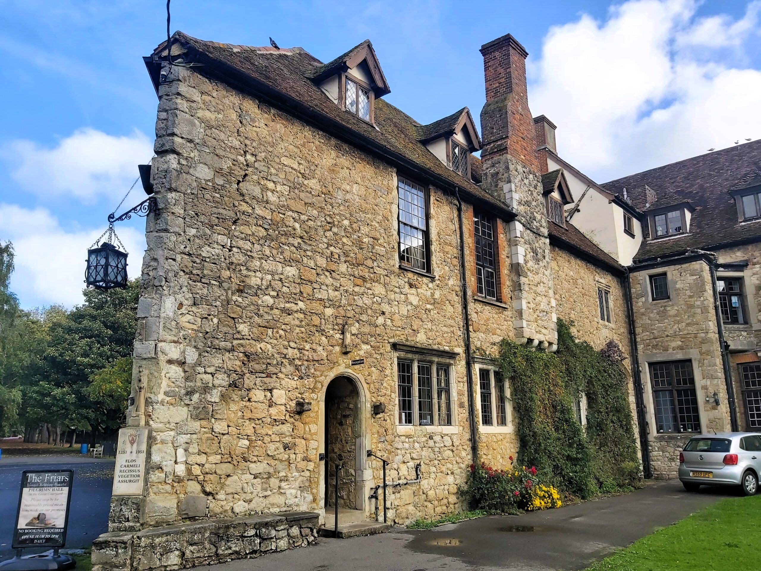 An old building in The Friars Aylesford Priory, Kent, England