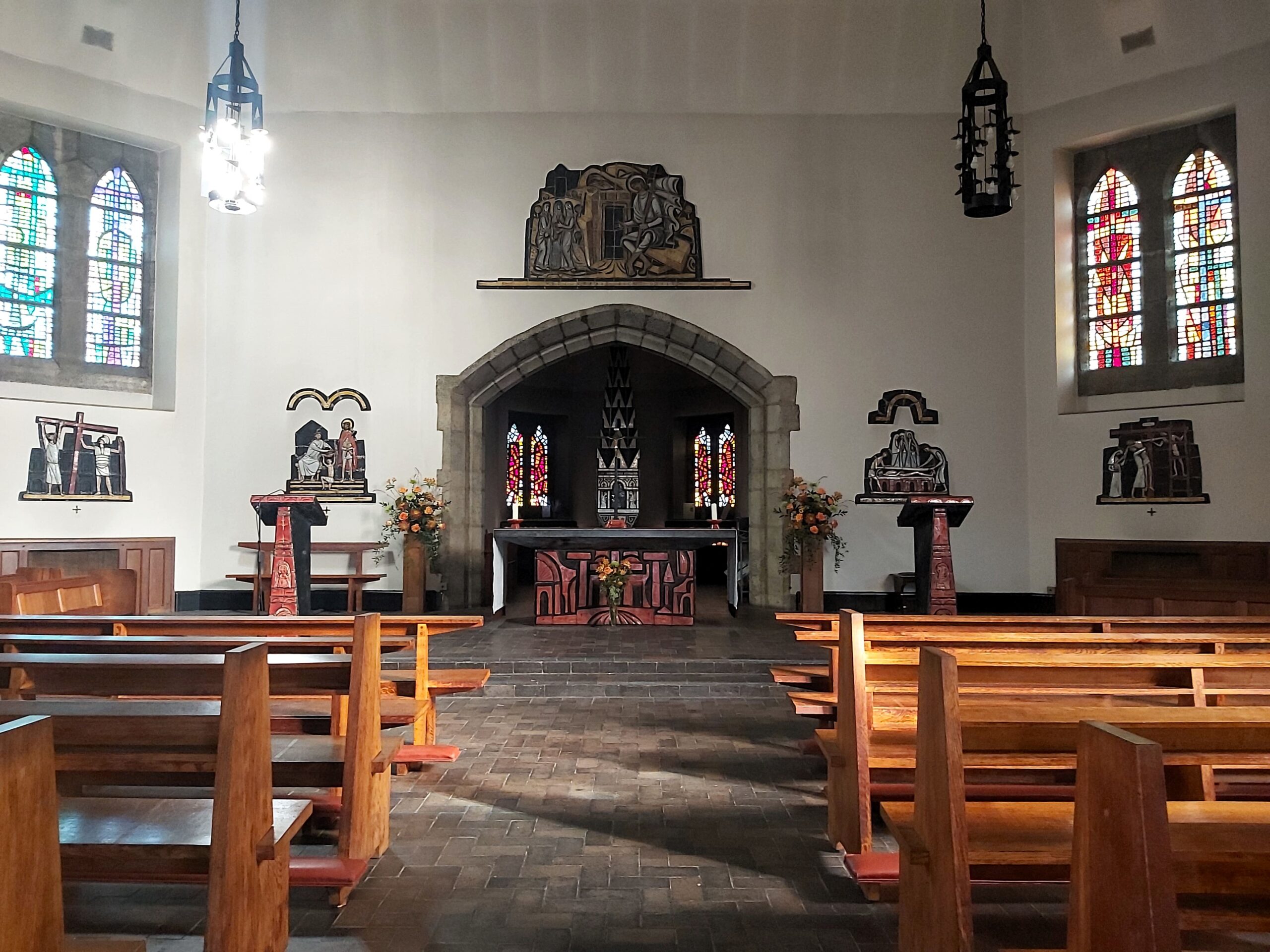 A chapel in The Friars Aylesford Priory, Kent, England