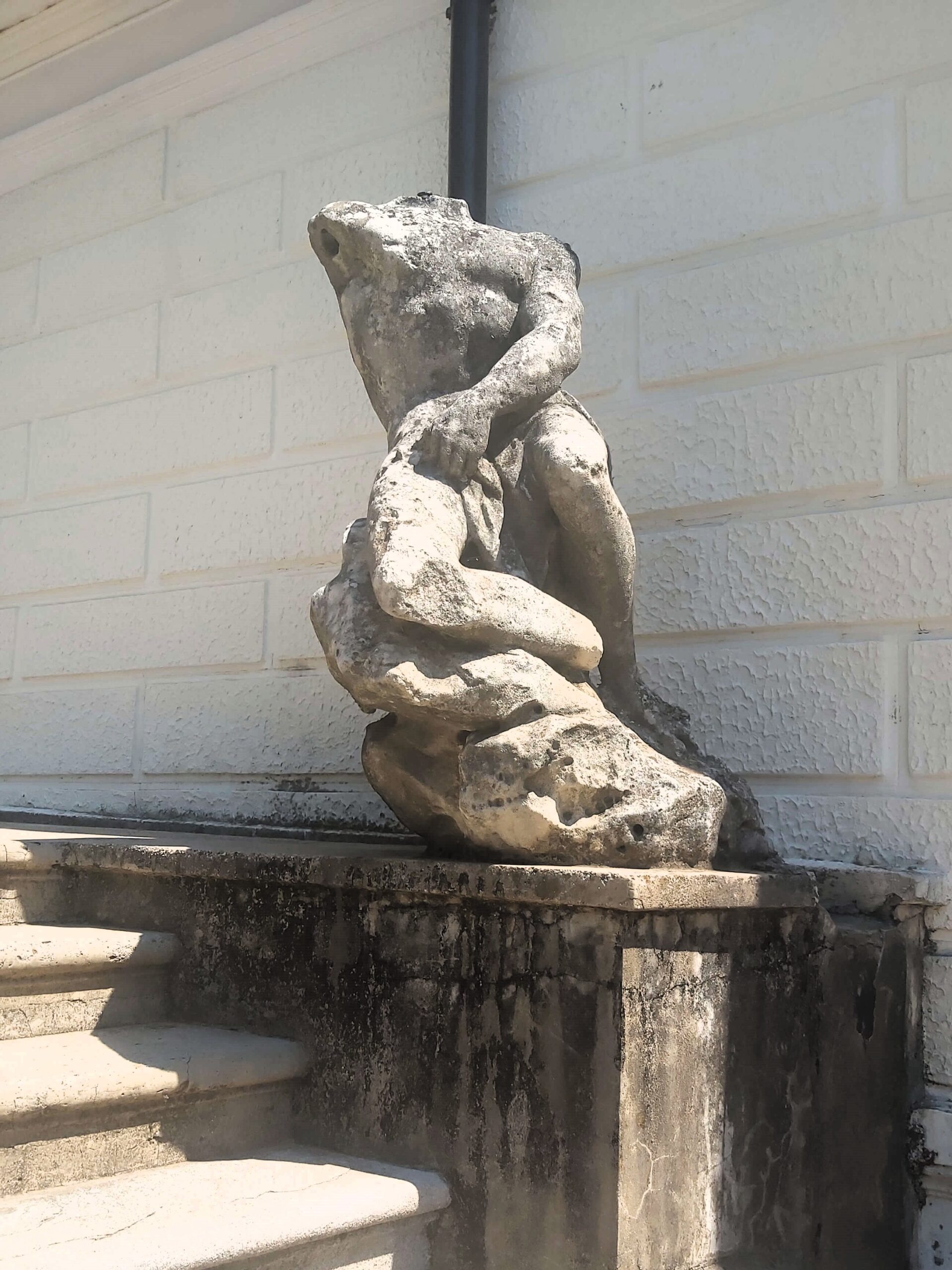A headless man statue, Rijeka, Croatia