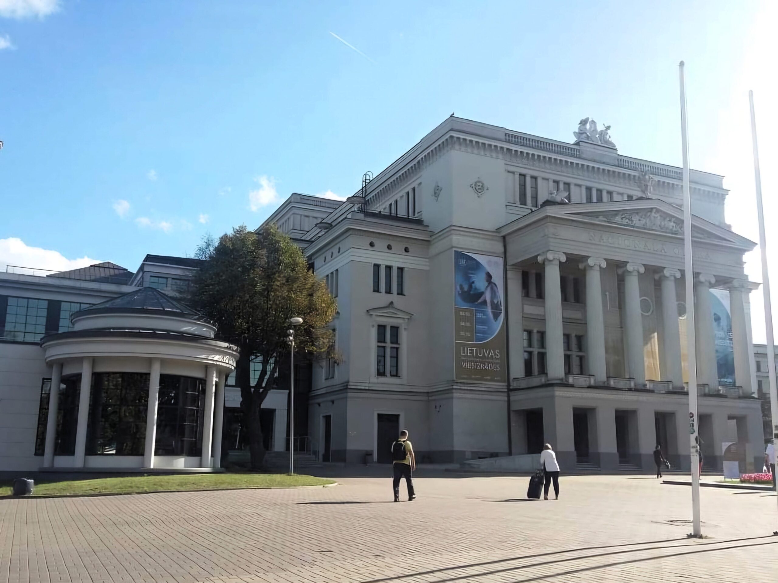 The White House of Riga - otherwise known as the Latvian National Opera House.